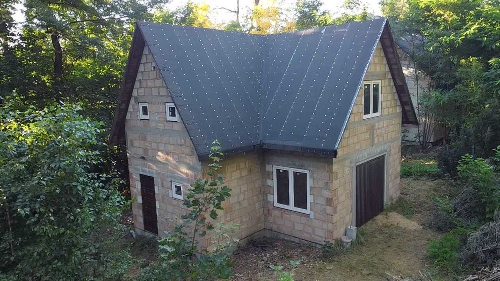 Dom w stanie surowym zamkniętym Stare Bosewo Długosiodło Wyszków