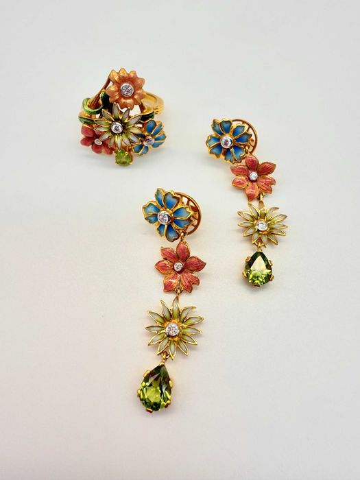 Ювелирный набор MASRIERA Lively Flowers