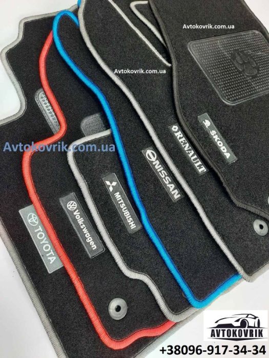 Коврики в салон резиновые*Mazda*M3 / M6 / CX-5 / CX-7 / (ворсовые)