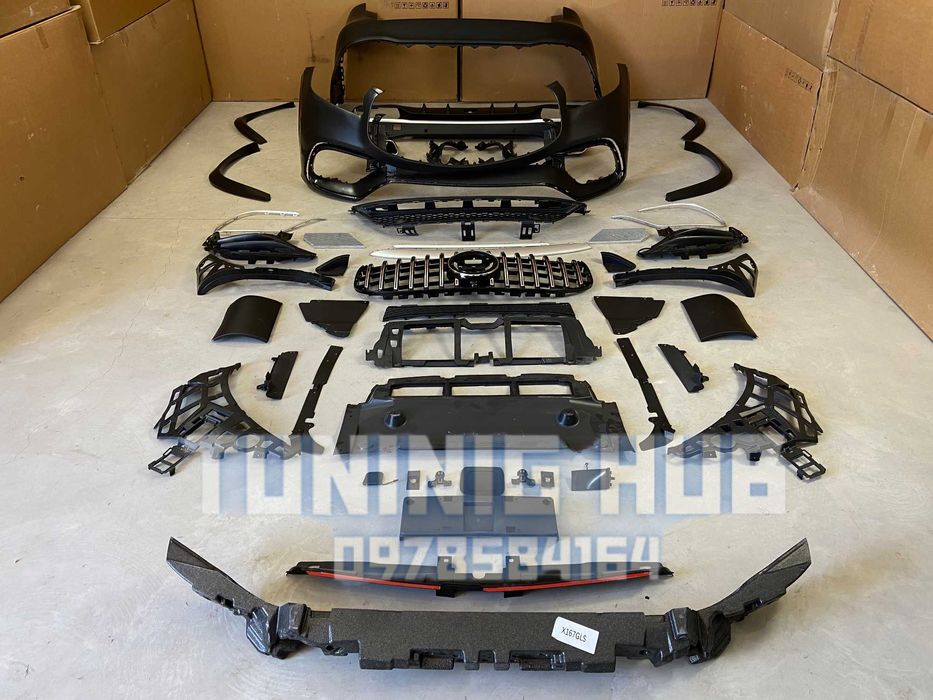 обвес Mercedes GLS-Class X167 GLS63 AMG 19+ комплект бампер амг 167 63