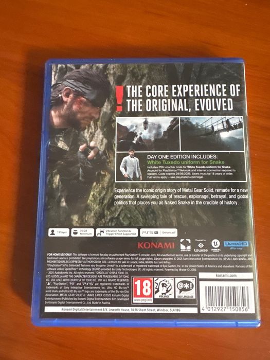 Metal Gear Solid Delta: Snake Eater PS5