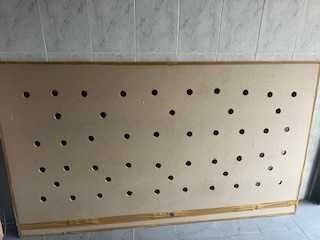 Colchão e Estrado em contraplacado 120X2000 cm