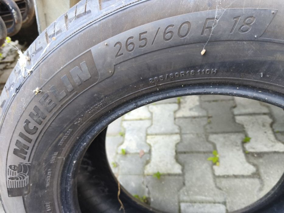 Opony Michelin 265/60r18 dot22 4 sztuki