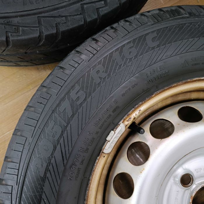 Koła Letnie 16" 5x120 VW Crafter MAN TGE 205/75/R16C