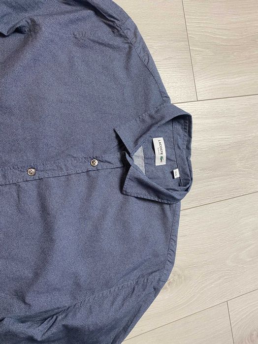 LACOSTE r.M oryginalna koszula męska stan BDB