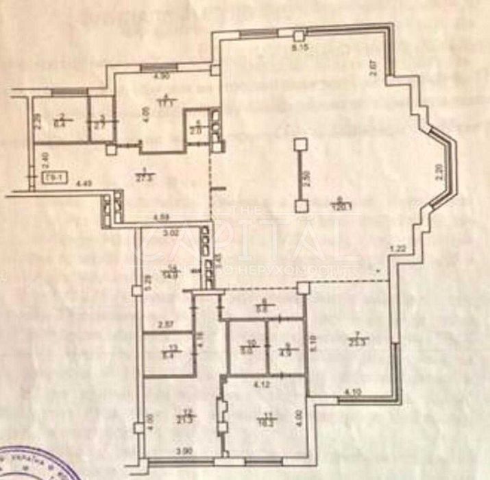 Багатокімнатна квартира за адресою вул. Грушевського (площа 272 м²) - Atlanta.ua - фото 3