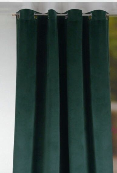 Zasłona 140x250 welurowa na kółkach