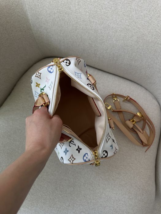 Сумка Louis Vuitton x Murakami Takashi Speedy Bandouliere 25