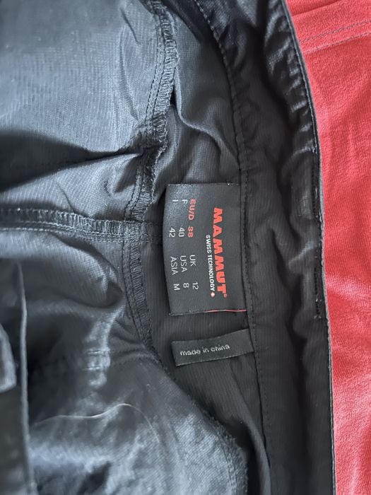 Mammut штани чорні нейлон розмір 38