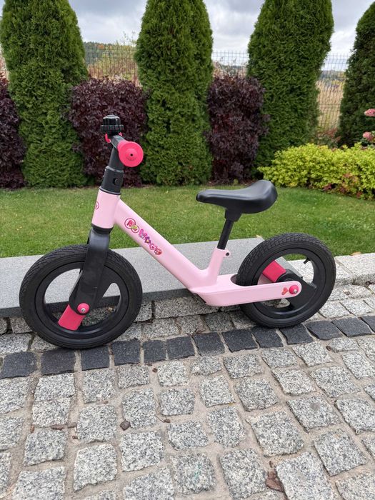 Rowerek biegowy kinder kraft różowy
