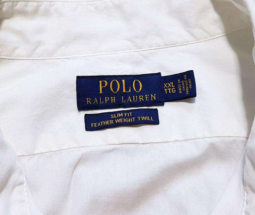 Ralph Lauren Polo сорочка slim fit оригінал XXL нова