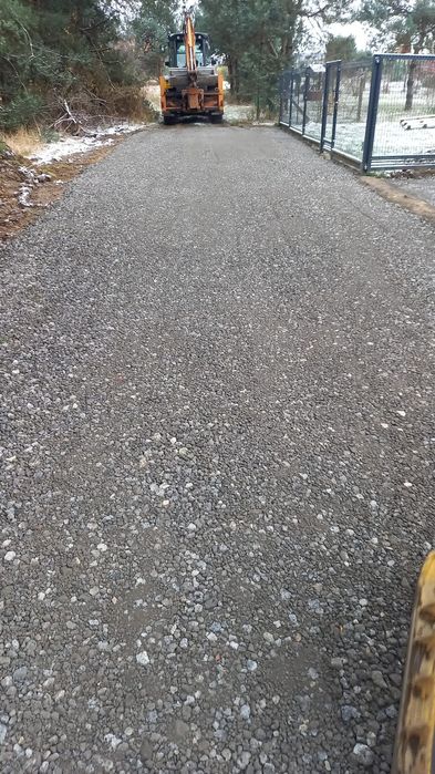 Prace ziemne, podbudowa, wykopy utwardzenie terenu, rozbiórki