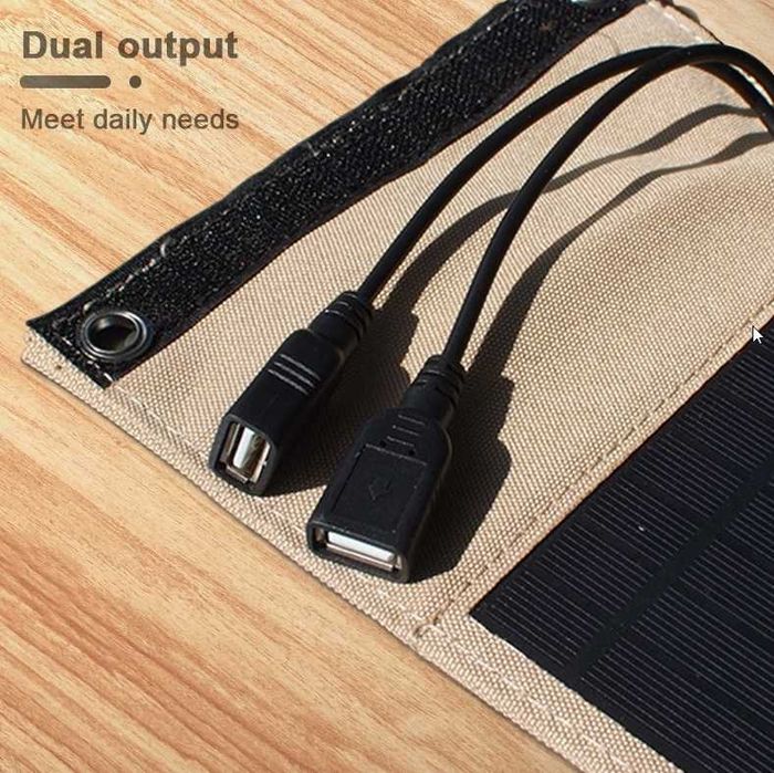 Портативная солнечная панель 27W складня зарядка