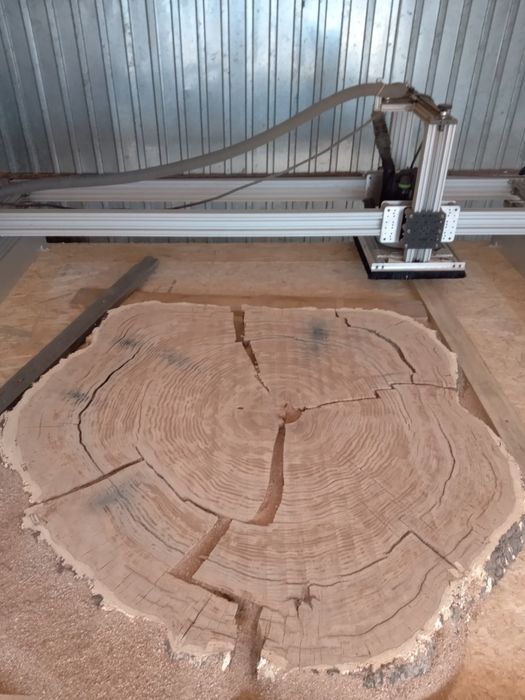 Plaster dębowy po planowaniu