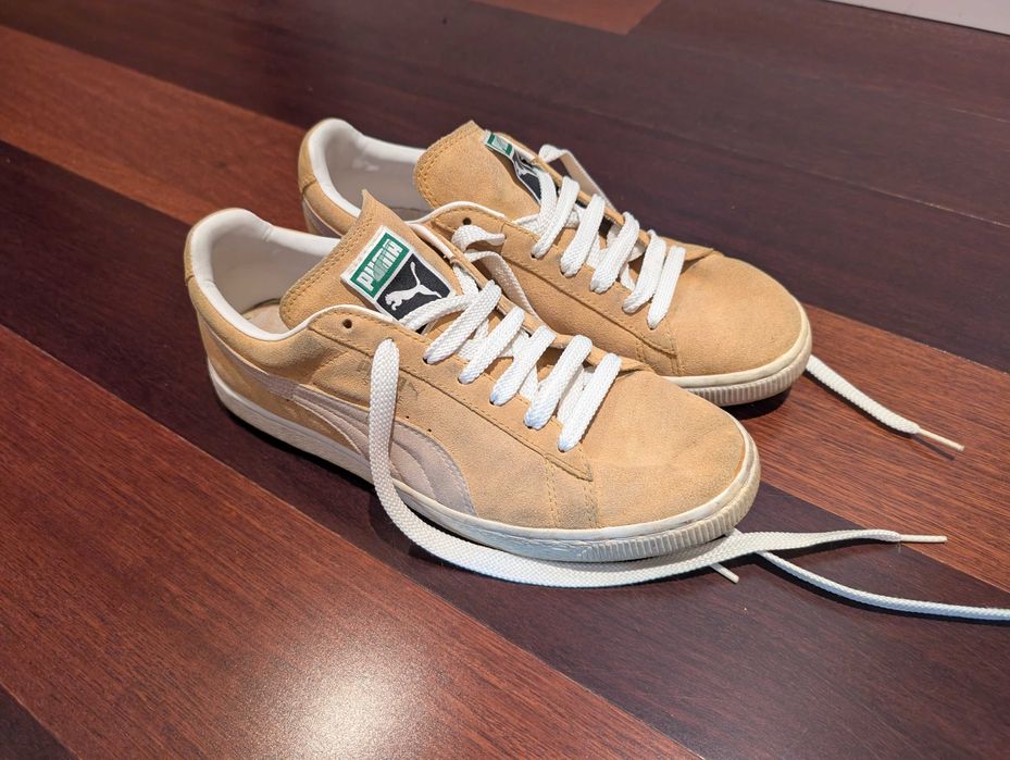 Sapatilhas Puma amarelo e cinza