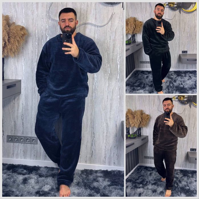 Мужская теплая пижама/Чоловіча тепла піжама 126