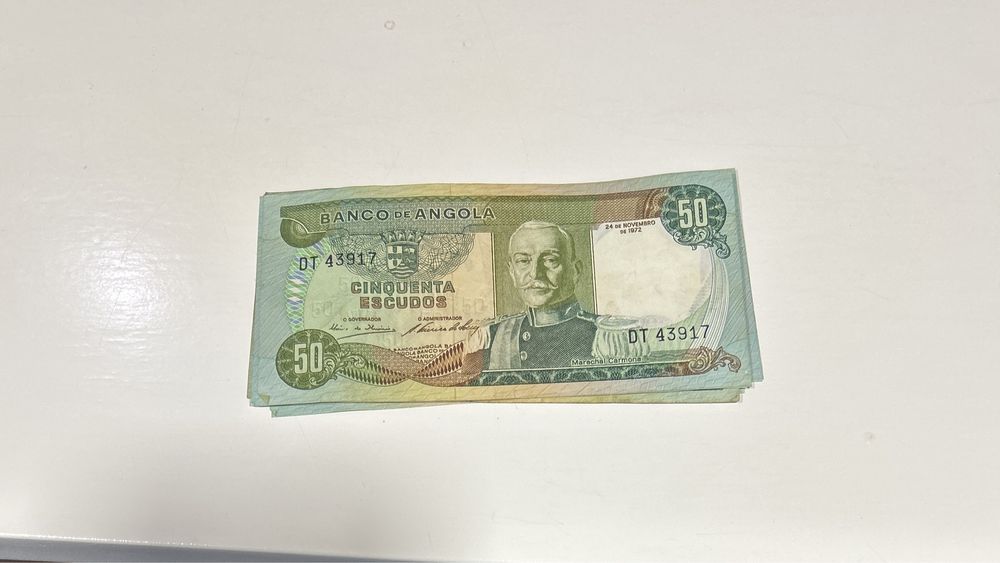 Notas antigas - BANCO DE ANGOLA