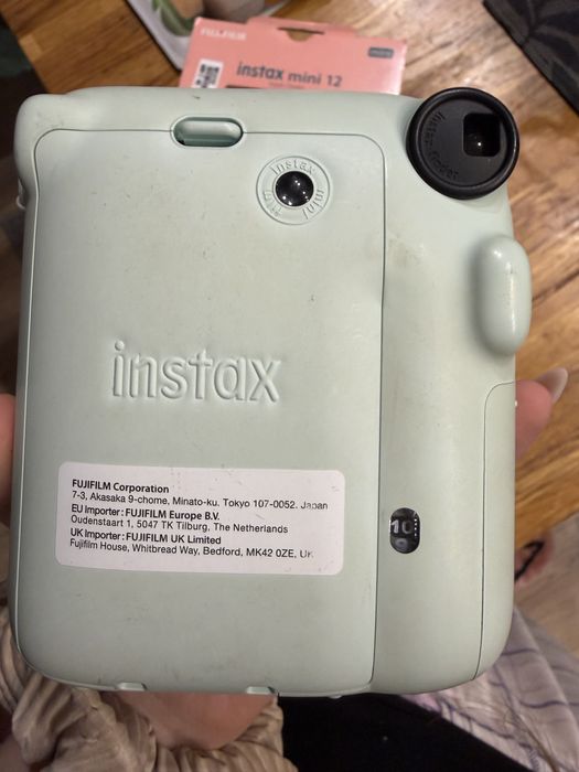 instax mini 12  color:mint-green