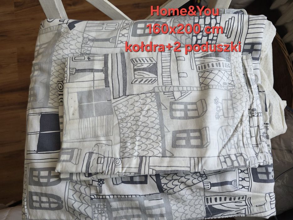 Komplety 10 szt  pościeli 200x220 i 160x200