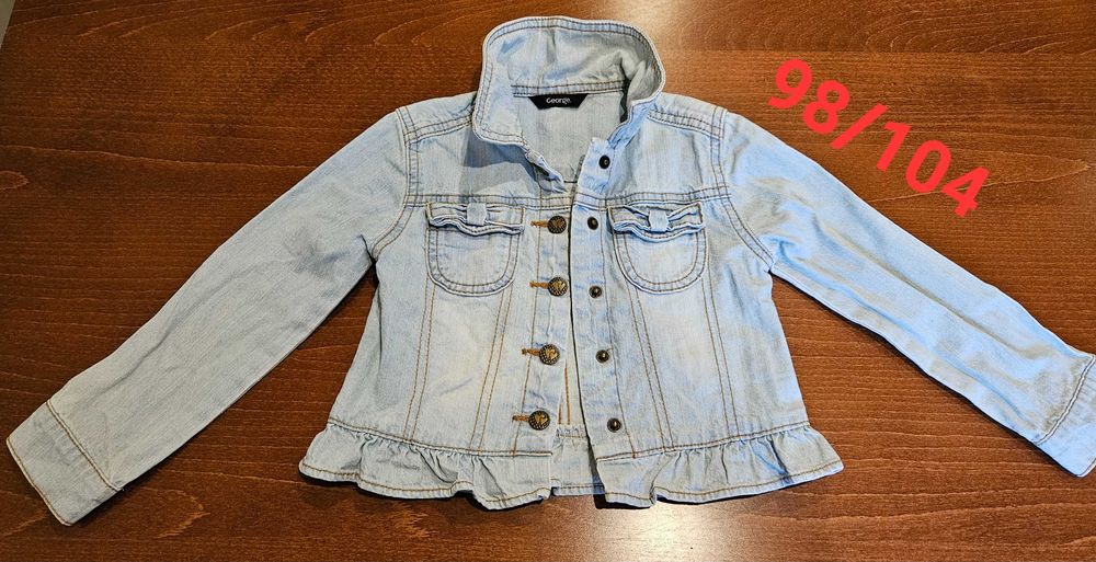 Kurtka jeansowa 98/104 george