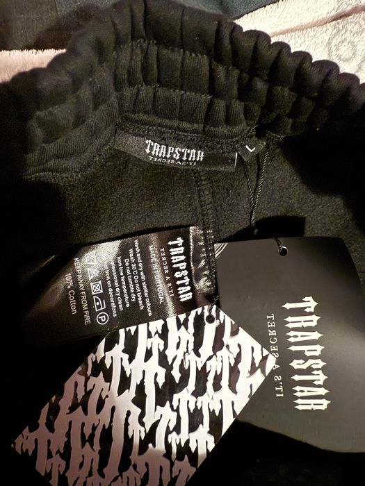 Dres Trapstar Shooters Tracksuit Black/White – Nowy