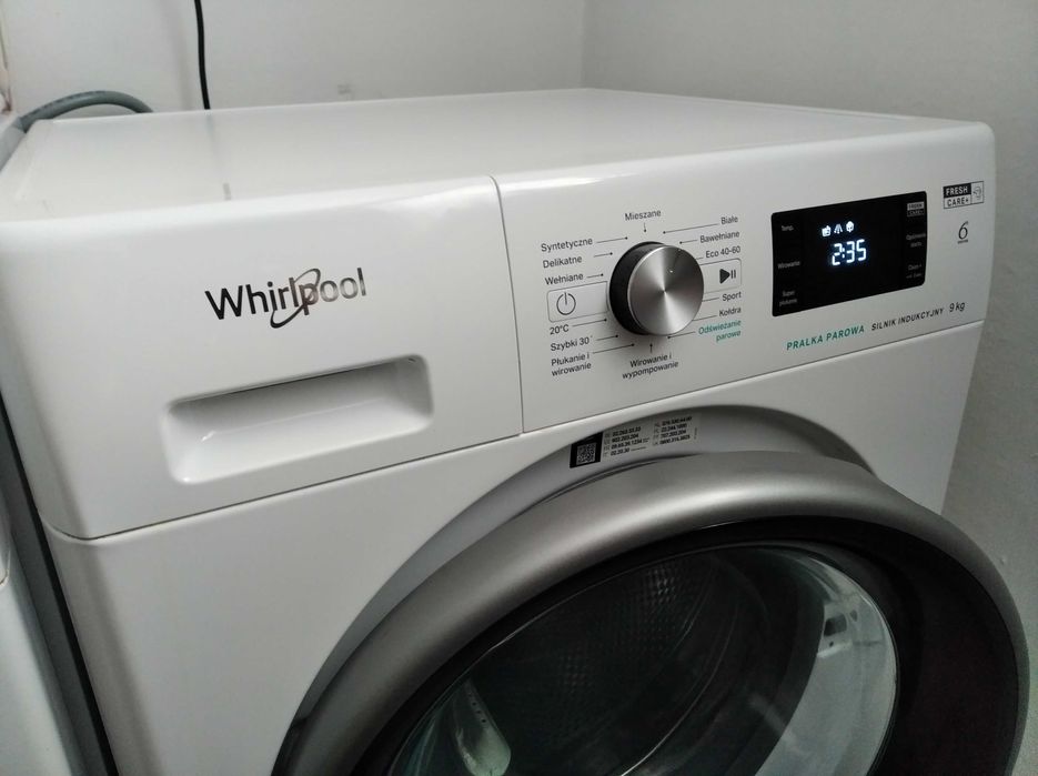 Sprzedam pralkę WHIRLPOOL na gwarancji