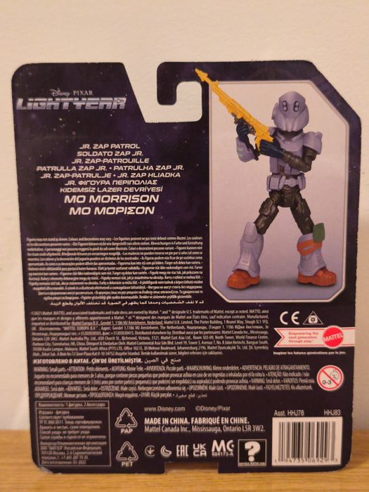 Boneco Patrulla Zap Jr. Novo da Disney Pixar
