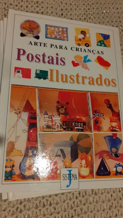 Colecao 6 livros arte para crianças