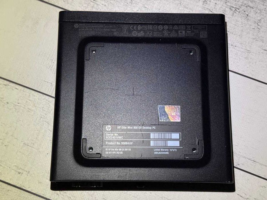 HP Elite Mini 800 G9 i5-12600T 16ram ddr5 ssd 500gb 6 ядер 12 потоків