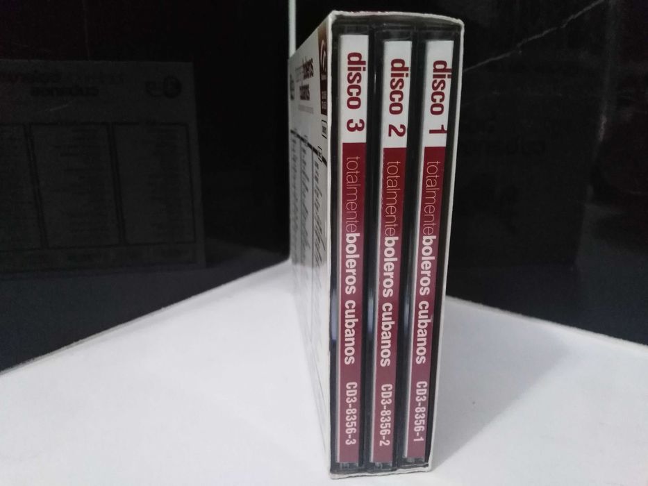 Cd Totalmente Boleros Cubanos 3cds box set