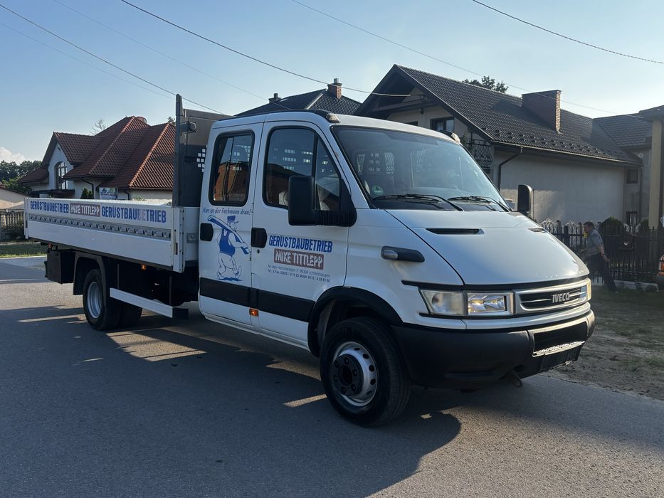 Iveco 65 C14 3.0 HPI 140 KM 7osob Doka Blizniak DMC 3500 KatB przebieg 100 tys km