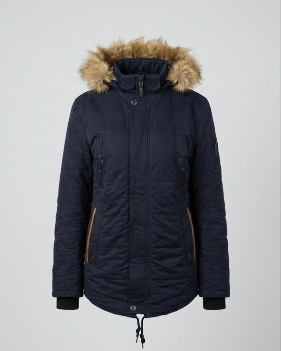 Куртка синя парка як нова