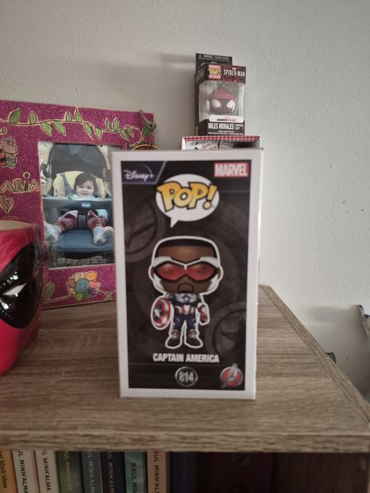 Funko Pop Marvel The Falcon Winter Soldier  - Captain America  814