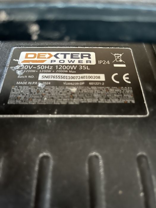 Aspirador Dexter 1200w 35L