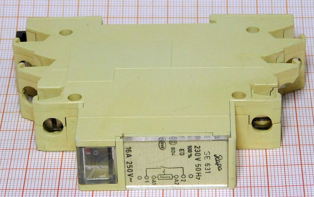 Przekaźnik instalacyjny 230V 50Hz 16A SE631 RAPA [0623]2