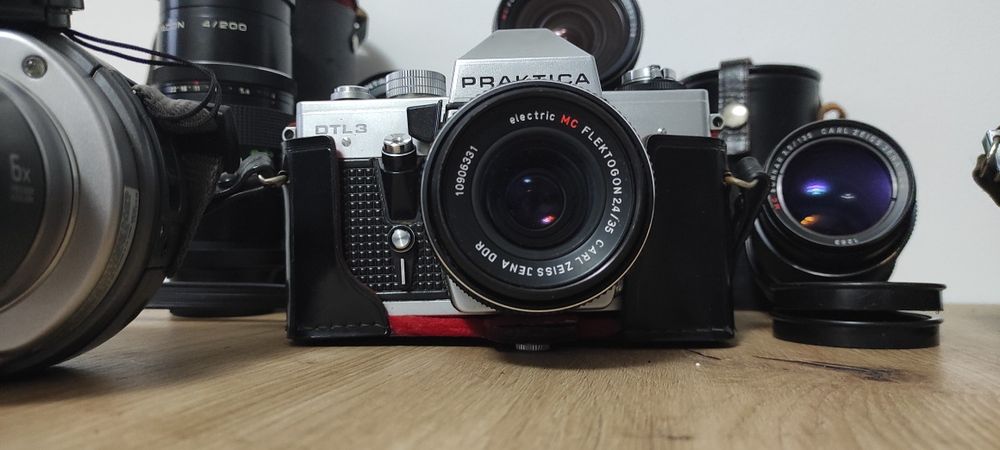 Obiektywy Carl Zeiss, Pentacon i aparaty Zenit, Praktica i Sony