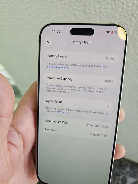 Iphone 16 pro max..256gb