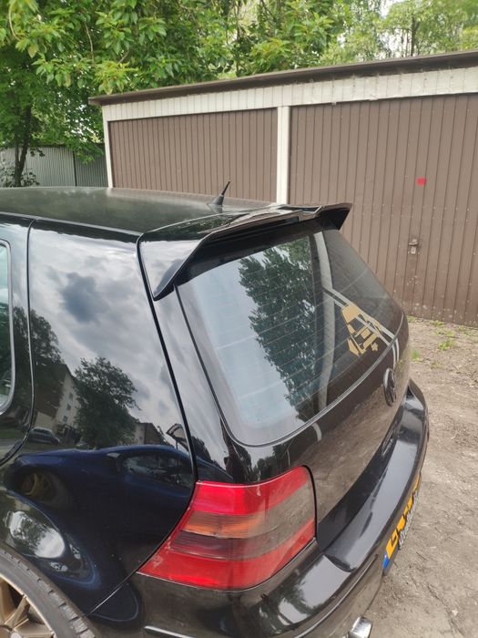 Golf 4 Lotka Spoiler Dokładka Czarny połysk