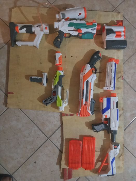 Coleção pistolas nerf