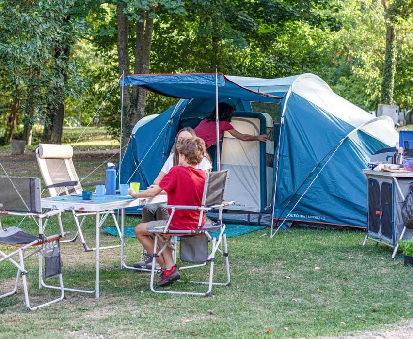 Tenda campismo 2 quartos