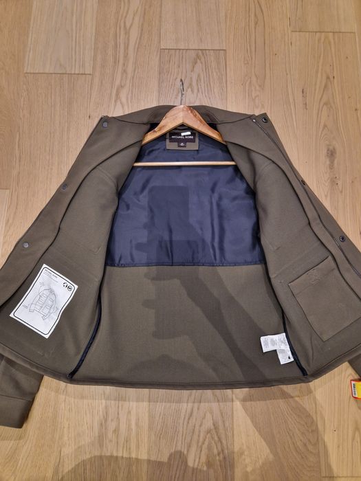 MIchael Kors - 30 % wiskoza Khaki kurta XS -NOWA, org. cena ok. 1500 zł