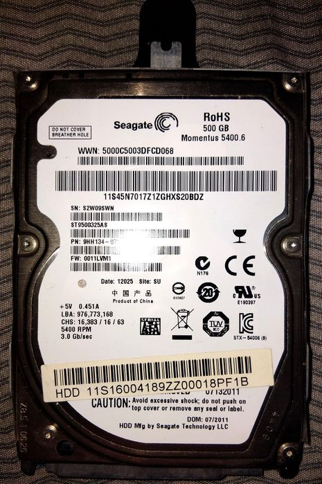 seagate momentus 54006 - купити ноутбуки та аксесуари - Ціна на OLX.ua