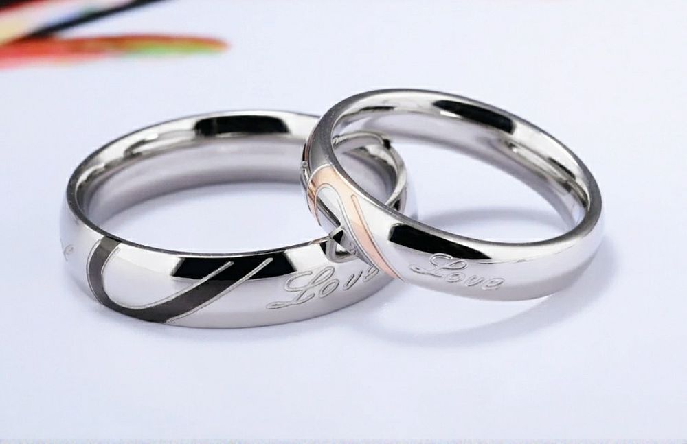 Aliança namoro - compromisso - casamento em ouro laminado 18K