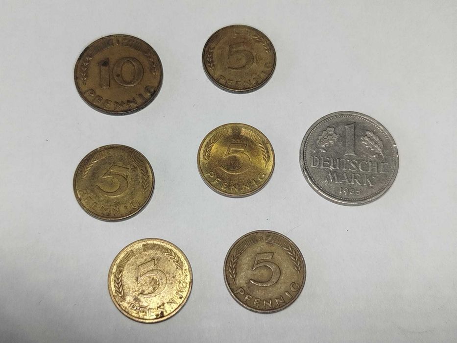 Lote de moedas antigas da Alemanha