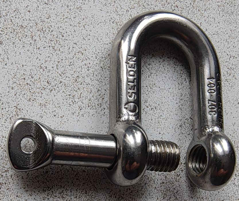 Okazja! Szekla stalowa, żeglarska, linowa Selden