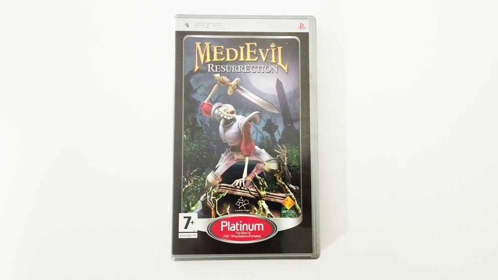 PSP - MediEvil Resurrection  - Completo com Manuais