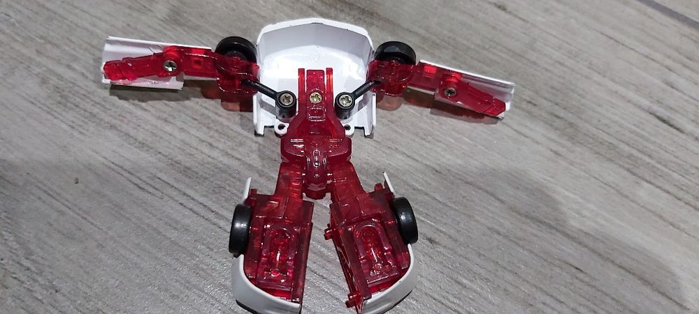 Auto transformers samochód robot