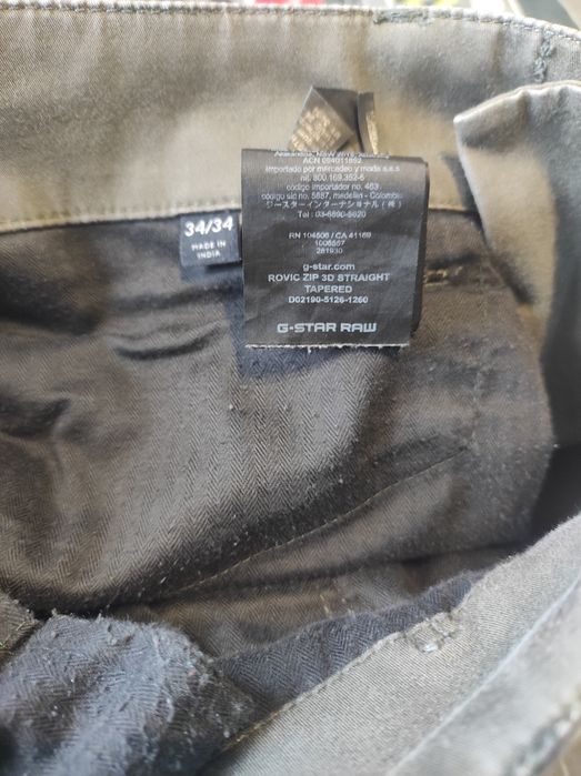 (34-34) G-star raw rovic 3d straight tempered штани карго.