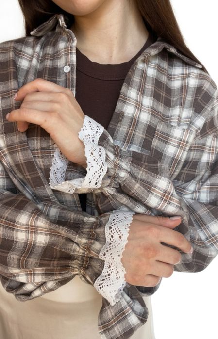 Сорочка у клітинку