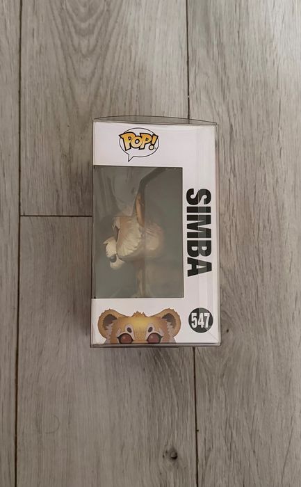 Figurka Funko Pop Disney The Lion King Live Action Simba #547 + Protector! Vinyl Figure